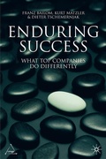 Cover: Enduring Success - Palgrave Macmillan