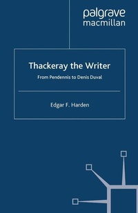 Enlarge image Cover: Thackeray the Writer - Palgrave Macmillan