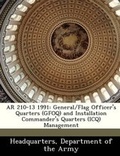 Cover: AR 210-13 1991 - BiblioBazaar, LLC