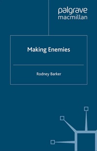 Enlarge image Cover: Making Enemies - Palgrave Macmillan