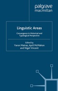 Cover: Linguistic Areas - Palgrave Macmillan