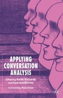 Cover: Applying Conversation Analysis - Palgrave Macmillan