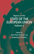 Cover: Report on the State of the European Union - Palgrave Macmillan