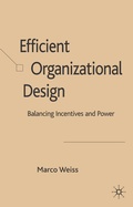 Cover: Efficient Organizational Design - Palgrave Macmillan