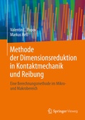 Cover: Methode der Dimensionsreduktion in Kontaktmechanik und Reibung - Springer