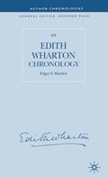 Cover: An Edith Wharton Chronology - Palgrave Macmillan
