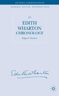 Cover: An Edith Wharton Chronology - Palgrave Macmillan