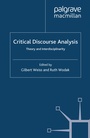 Cover: Critical Discourse Analysis - Palgrave Macmillan