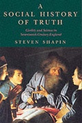 Cover: A Social History of Truth - University of Chicago Press