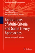 Cover: Applications of Multi-Criteria and Game Theory Approaches - Springer