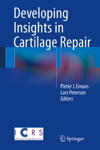 Enlarge image Cover: Developing Insights in Cartilage Repair - Springer
