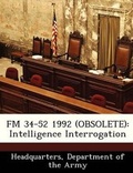 Cover: FM 34-52 1992 (Obsolete) - BiblioBazaar, LLC
