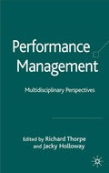 Cover: Performance Management - Palgrave Macmillan