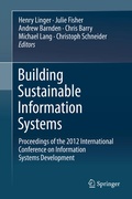 Cover: Building Sustainable Information Systems - Springer