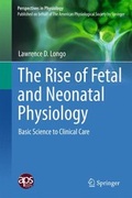Cover: The Rise of Fetal and Neonatal Physiology - Springer