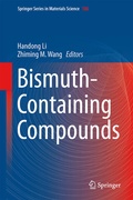 Cover: Bismuth-Containing Compounds - Springer