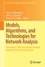 Cover: Models, Algorithms, and Technologies for Network Analysis - Springer