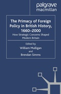 Cover: The Primacy of Foreign Policy in British History, 1660-2000 - Palgrave Macmillan