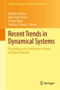 Cover: Recent Trends in Dynamical Systems - Springer