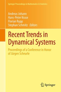 Enlarge image Cover: Recent Trends in Dynamical Systems - Springer