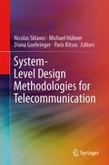 Cover: System-Level Design Methodologies for Telecommunication - Springer
