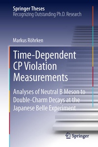 Bild vergrößern Bild: Time-Dependent CP Violation Measurements - Springer