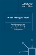Cover: When Managers Rebel - Palgrave Macmillan