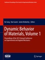 Cover: Dynamic Behavior of Materials, Volume 1 - Springer