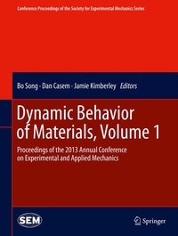 Enlarge image Cover: Dynamic Behavior of Materials, Volume 1 - Springer