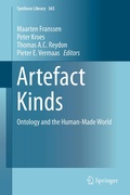 Cover: Artefact Kinds - Springer