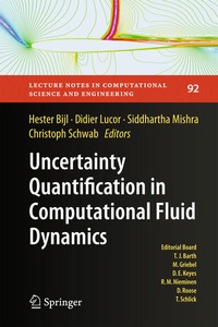 Enlarge image Cover: Uncertainty Quantification in Computational Fluid Dynamics - Springer