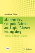 Cover: Mathematics, Computer Science and Logic - A Never Ending Story - Springer