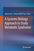 Cover: A Systems Biology Approach to Study Metabolic Syndrome - Springer