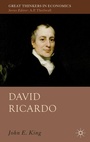 Cover: David Ricardo - Palgrave Macmillan