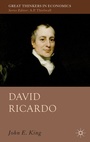 Cover: David Ricardo - Palgrave Macmillan