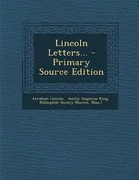 Enlarge image Cover: Lincoln Letters... - Nabu Press