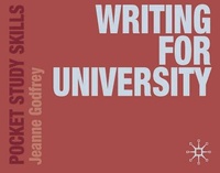 Enlarge image Cover: Writing for University - Palgrave Macmillan