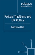 Cover: Political Traditions and UK Politics - Palgrave Macmillan
