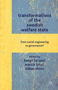 Abbildung von: Transformations of the Swedish Welfare State - Palgrave Macmillan