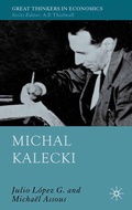 Cover: Michal Kalecki - Palgrave Macmillan