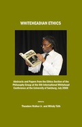 Cover: Whiteheadian Ethics - Cambridge Scholars Publishing