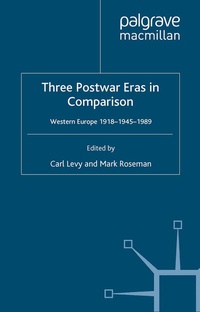 Enlarge image Cover: Three Postwar Eras in Comparison - Palgrave Macmillan