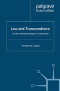 Cover: Law and Transcendence - Palgrave Macmillan