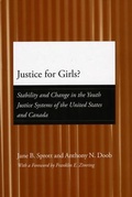 Cover: Justice for Girls? - University of Chicago Press