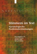 Cover: Stimme(n) im Text - De Gruyter