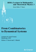 Cover: From Combinatorics to Dynamical Systems - De Gruyter