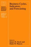 Bild: Business Cycles, Indicators, and Forecasting - University of Chicago Press