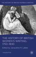 Cover: The History of British Women's Writing, 1750-1830 - Palgrave Macmillan