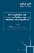 Cover: HIV Treatment and Prevention Technologies in International Perspective - Palgrave Macmillan