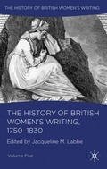 Cover: The History of British Women's Writing, 1750-1830 - Palgrave Macmillan